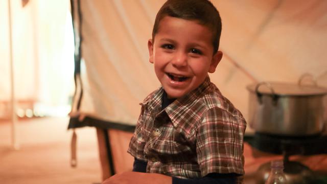 boy smiling
