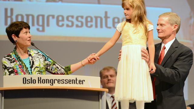Bednar Elder és felesége Norvégiában
