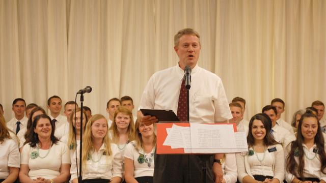 Matt Wirthlin misszionárius Salt Lake Cityből, Utah-ból.
